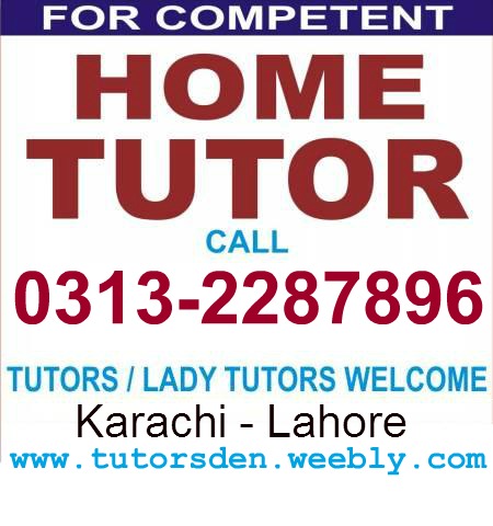 home tutor in karachi mba bba tuition accounting accounts tutor, private tutor in karachi, private home tuition in karachi